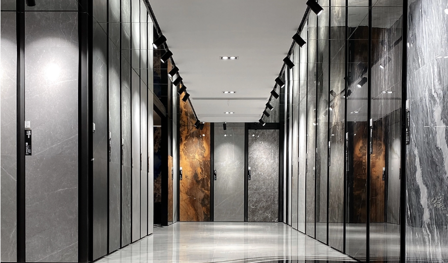 瓷磚展廳設(shè)計